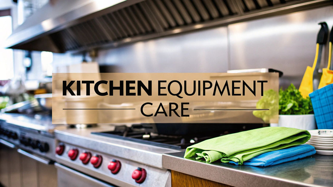 Master Commercial Kitchen Equipment Maintenance Tips