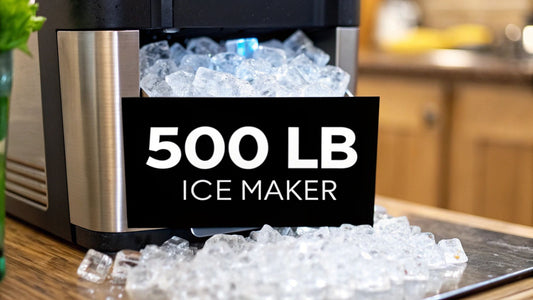 The Chef's Guide to the 500 lb Commercial Ice Maker