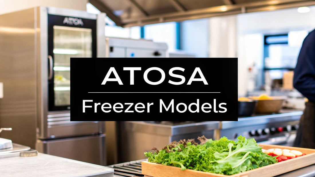 The Ultimate Guide to Atosa Freezer Models