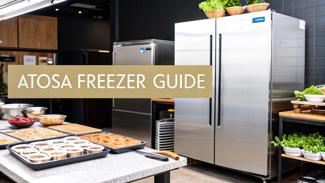 Your Guide to the Atosa 2 Door Freezer