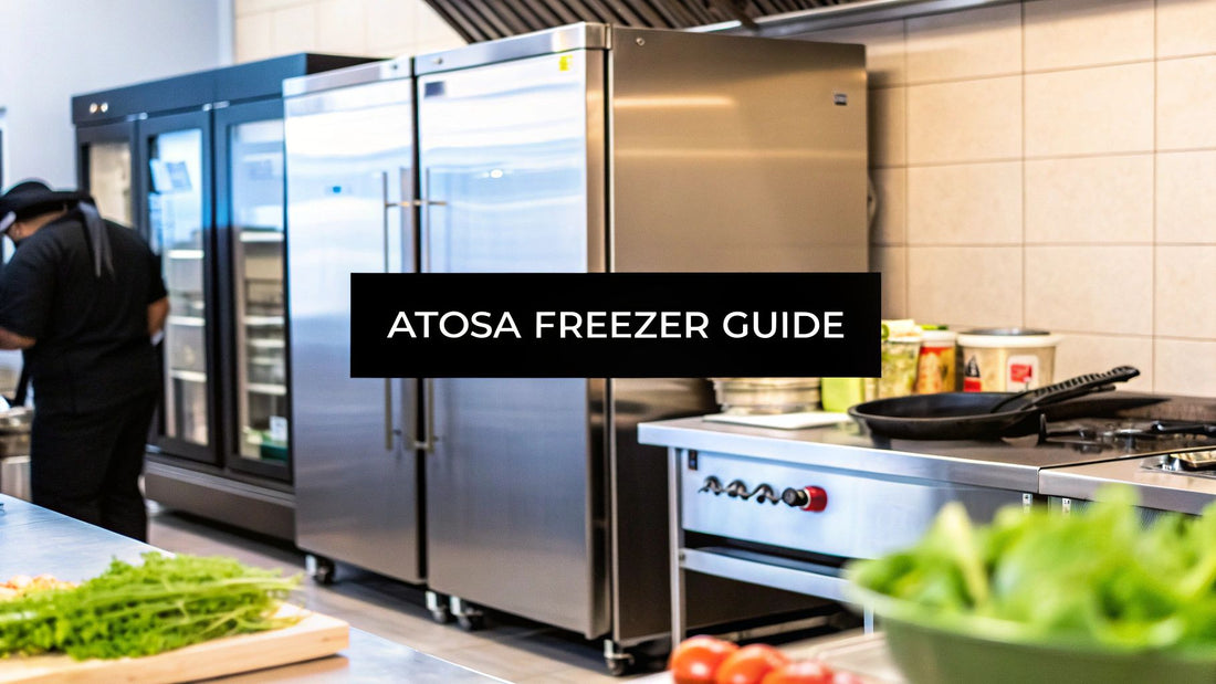 Atosa Freezer 2 Door The Ultimate Chef's Guide