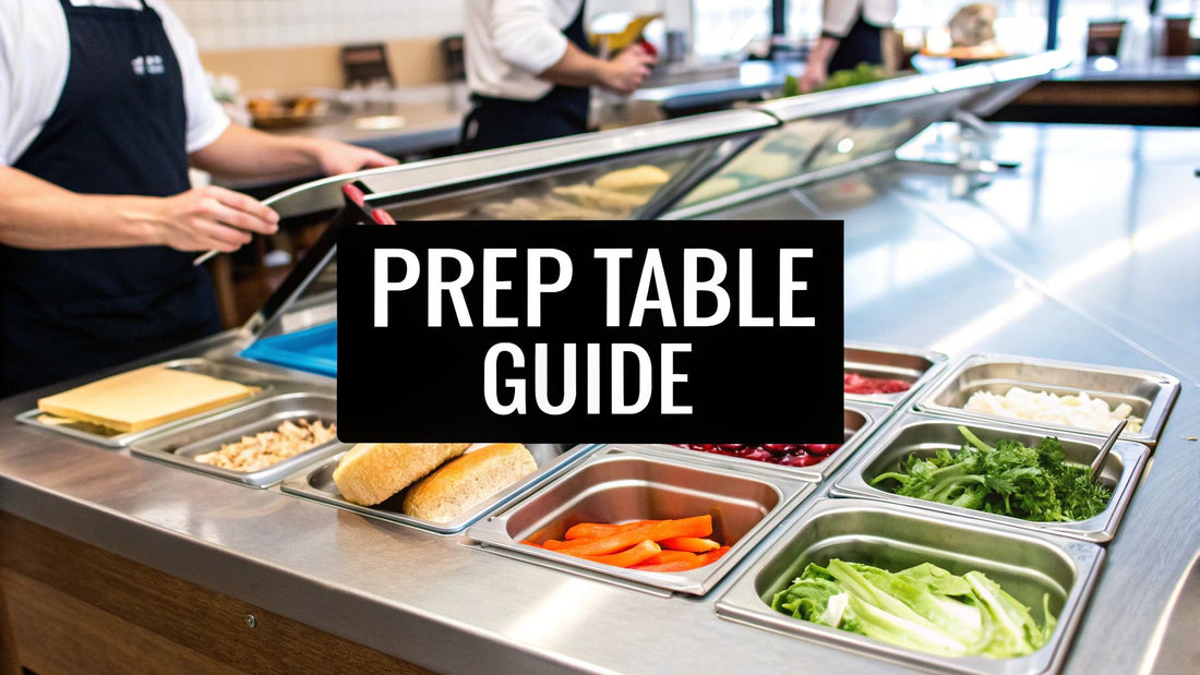 Atosa Sandwich Prep Table: The Ultimate Guide for Chefs