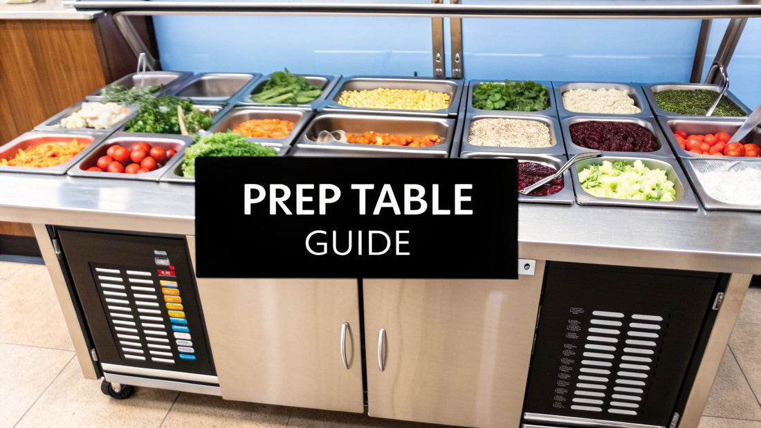 Your Guide to Refrigerated Sandwich Prep Tables