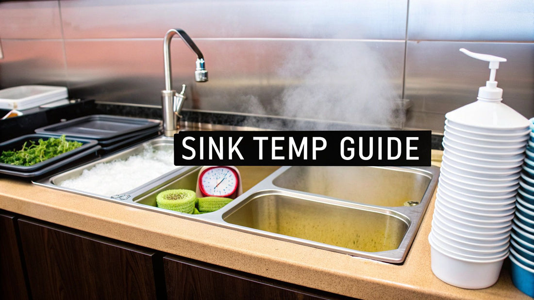 A Practical Guide to 3 Compartment Sink Temperature