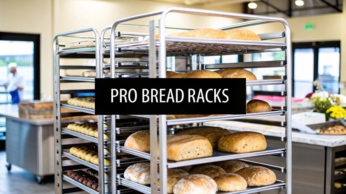 A Pro Guide to Bread Rack Shelving