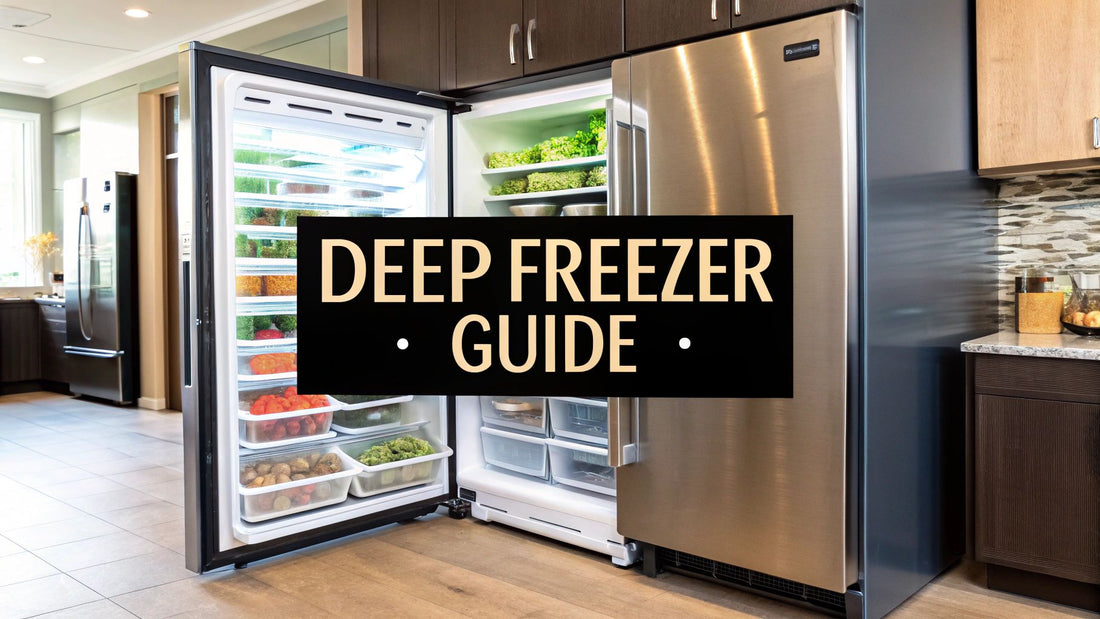 Commercial Deep Freezer: A Guide to a commercial deep freezer