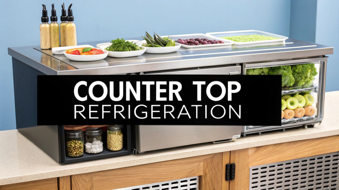 Your Guide to Counter Top Refrigeration