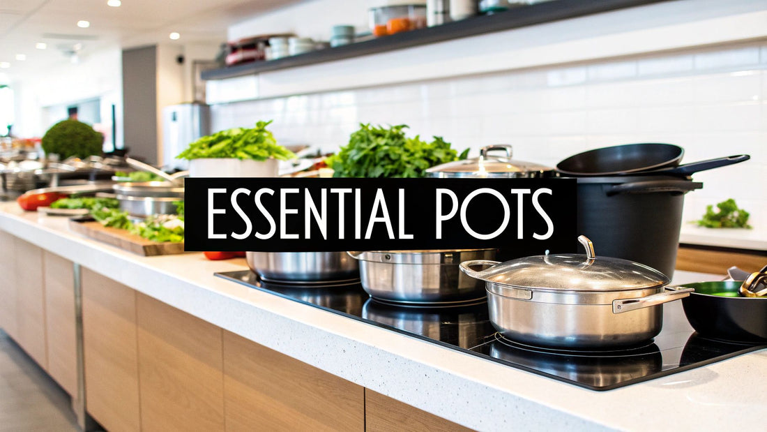 Essential Commercial Types of Pots for Chefs