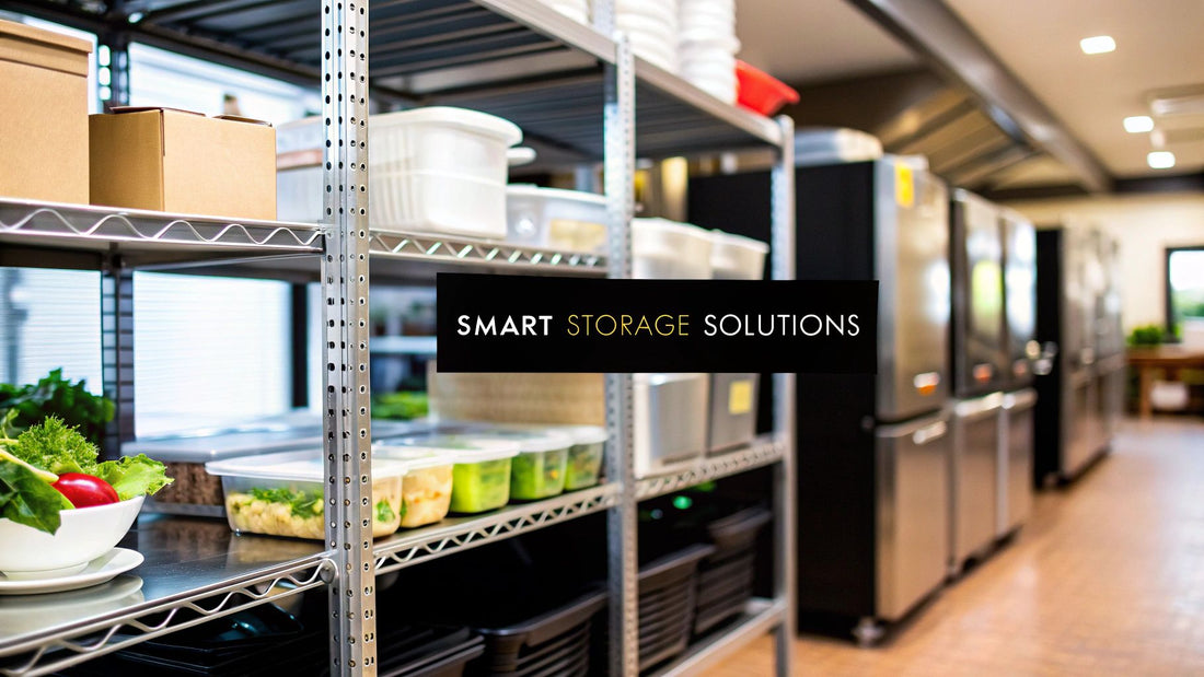 12 Top Commercial Kitchen Storage Solutions for 2025