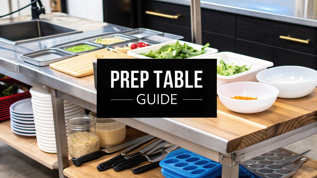 Choosing Your Restaurant Preparation Table