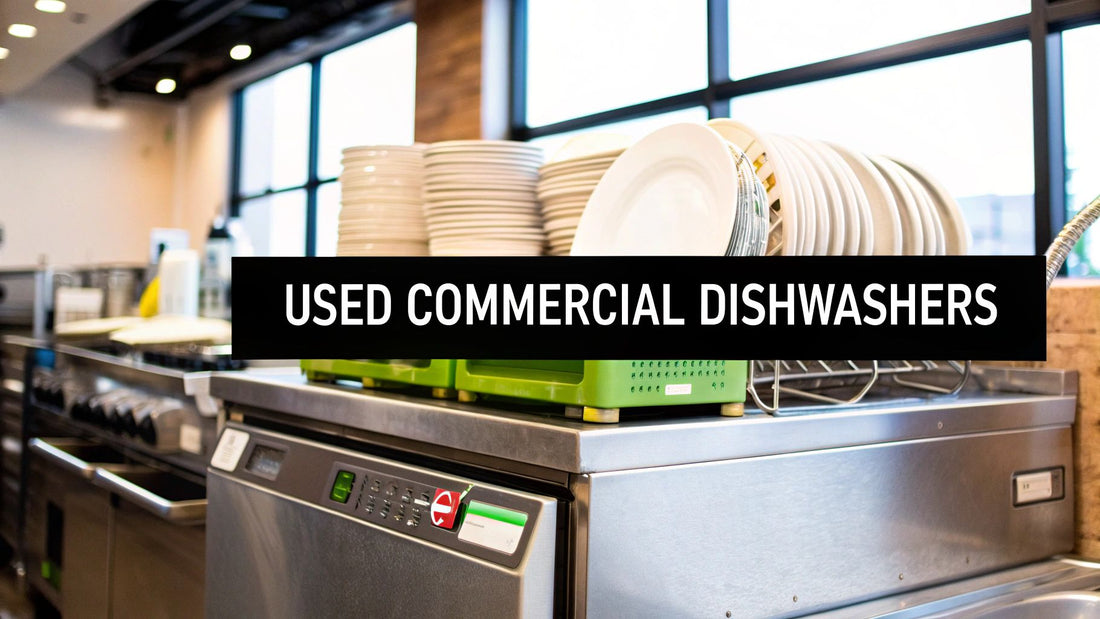 Your Guide to Used Commercial Dishwashing Machines