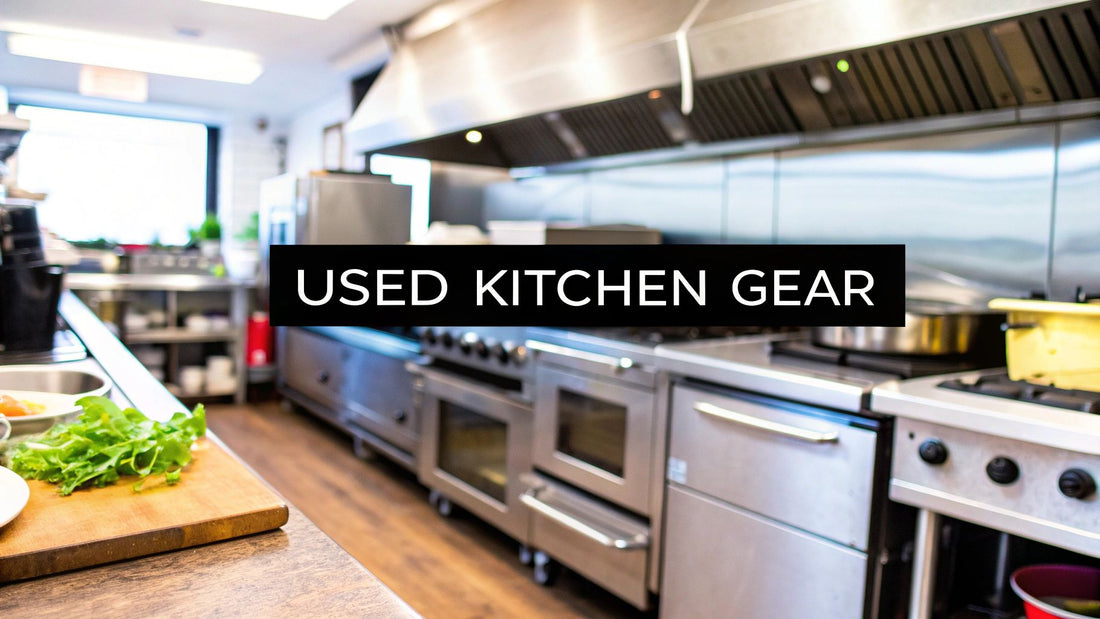 A Chef's Guide to Buying Used Restaurant Equipment