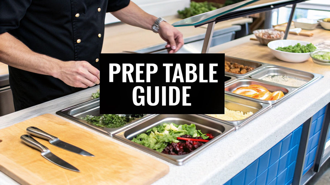 Choosing Your Next Sandwich Refrigerated Prep Table