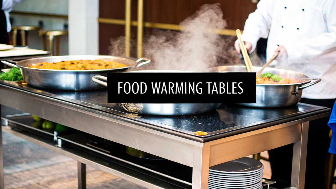 A Guide to Commercial Food Warming Tables