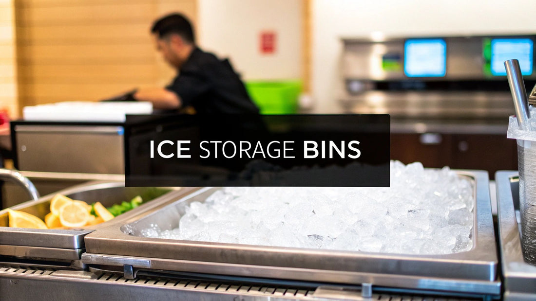 A Guide to Commercial Ice Storage Bins