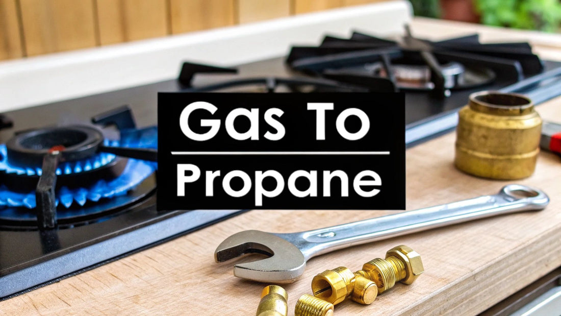 Natural Gas to Propane Conversion Kit for Stove: A Pro's Guide