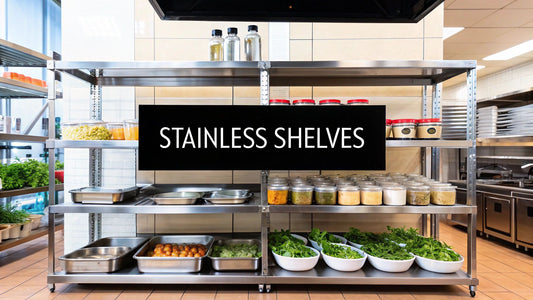 A Chef's Guide to Restaurant Shelves Stainless Steel