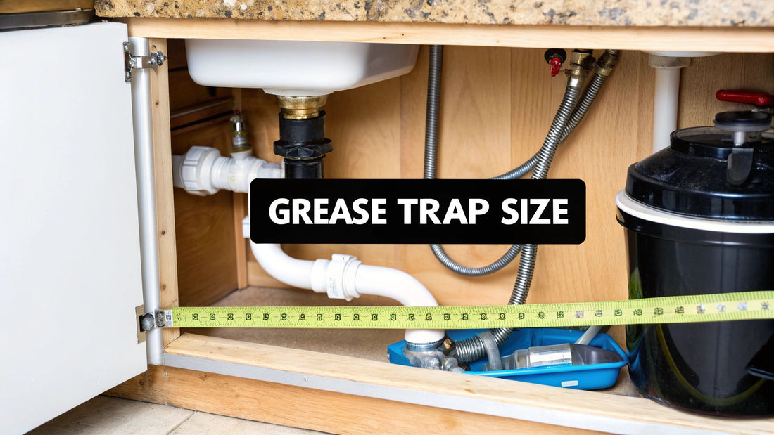 A Practical Guide to Finding the Right Size of Grease Trap Encore Seattle