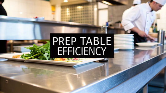 Stainless Kitchen Prep Table: Your Guide to Efficiency and Savings