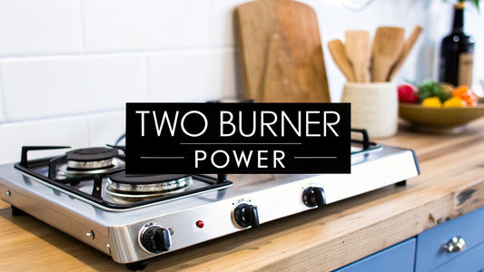 Two burners gas cooktops: Compact Power for Professional Kitchens