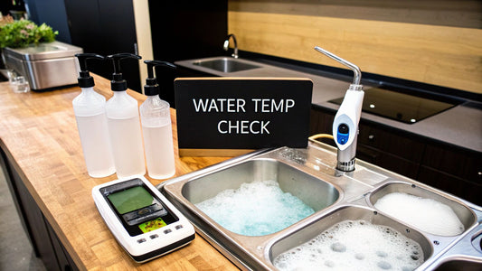 Your Guide to the Correct Water Temperature for a 3-Compartment Sink