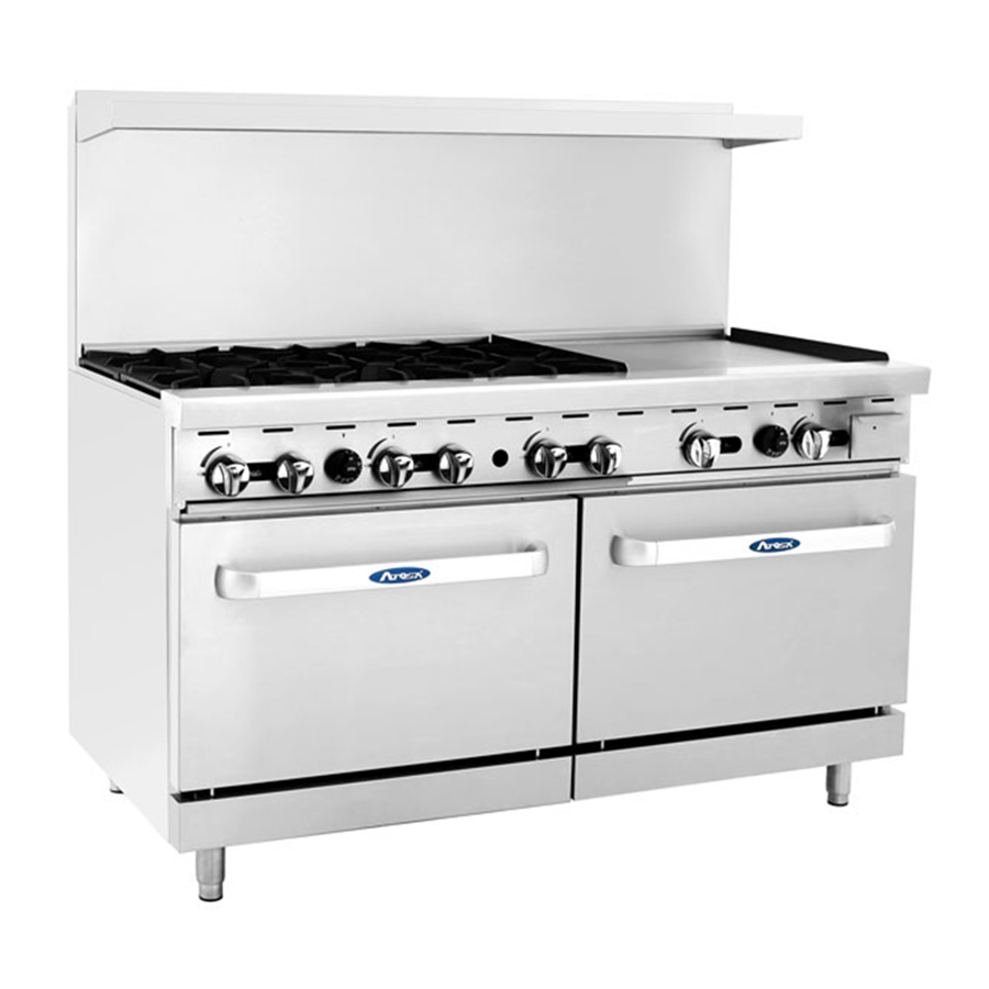 Atosa AGR-6B24GR-NG 60-inch Natural Gas Range