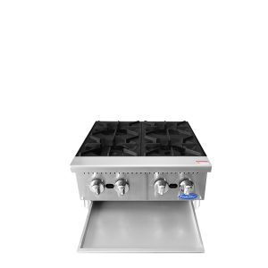 Atosa ACHP-4-LP 24 inch 4 Burner Propane Gas Hot Plate