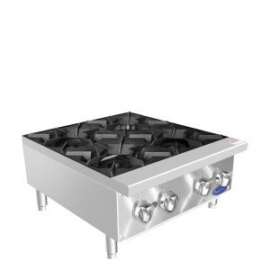 Atosa ACHP-4-LP 24 inch 4 Burner Propane Gas Hot Plate