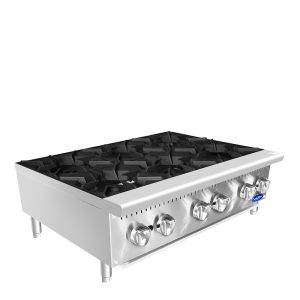 Atosa ACHP-6-NG 36 inch 6 Burner Natural Gas Hot Plate