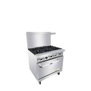 Atosa AGR-6B-LP 6 Burner Propane Gas Range