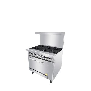 Atosa AGR-6B-LP 6 Burner Propane Gas Range