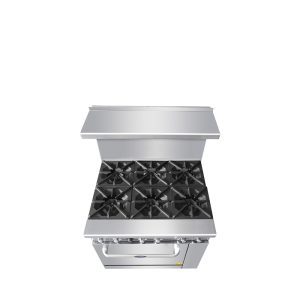 Atosa AGR-6B-LP 6 Burner Natural Gas Range