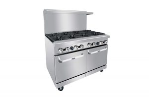 Atosa USA AGR-8B 48-Inch Eight Burner Natural Gas Range and Ovens