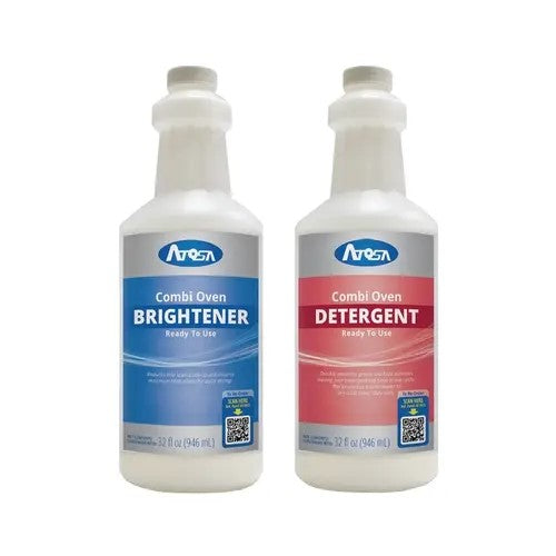 Atosa AT10SK Combi Oven Starter Kit - Detergent & Brightner (2 x 32oz/Case)