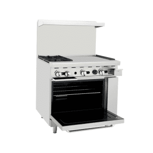 Atosa AGR-2B24GR-LP 36-inch Propane Gas Range