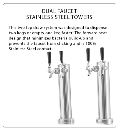 Atosa MKC90GR 90-inch Draft Beer Keg Cooler