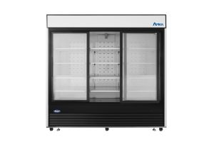 Atosa USA MCF8729GR Glass 3-Door Merchandiser