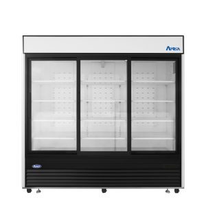 Atosa USA MCF8729GR Glass 3-Door Merchandiser